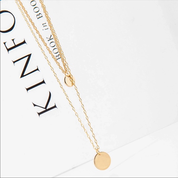 💕 dainty two layer necklace 💕 - Picture 5 of 6